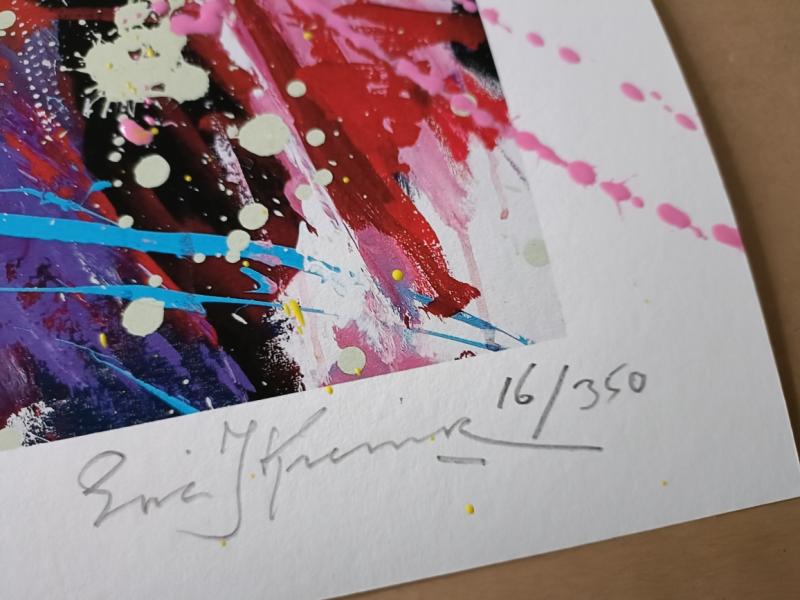 Charles Leclerc and Carlos Sainz | Victory Bahrain 1-2 | Framed Giclee