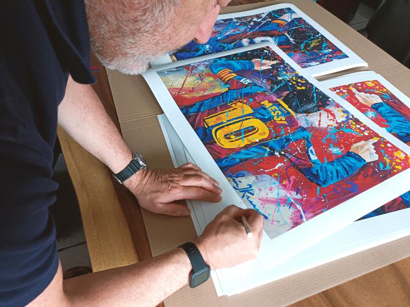 Lionel Messi | The Successor | Framed Giclee