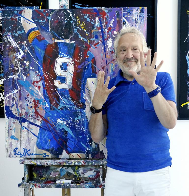 Johan Cruyff | El Salvador | Legend | Framed Ciclee